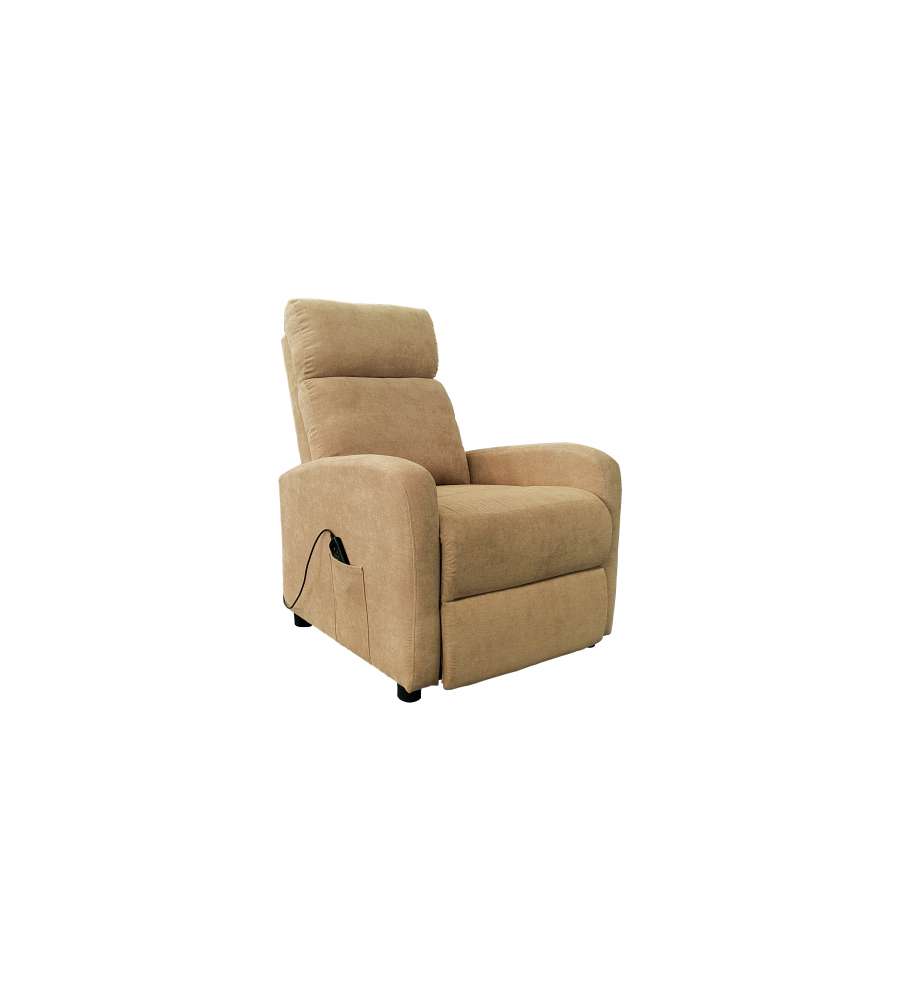 Domo Mea Poltrona Reclinabile Vibromassaggiante Crema - Comfort e Stile