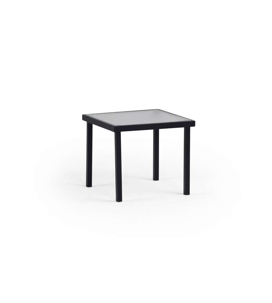 Domo Mea Set Patio Salotto da esterno Antracite 2 sedie 1 tavolo