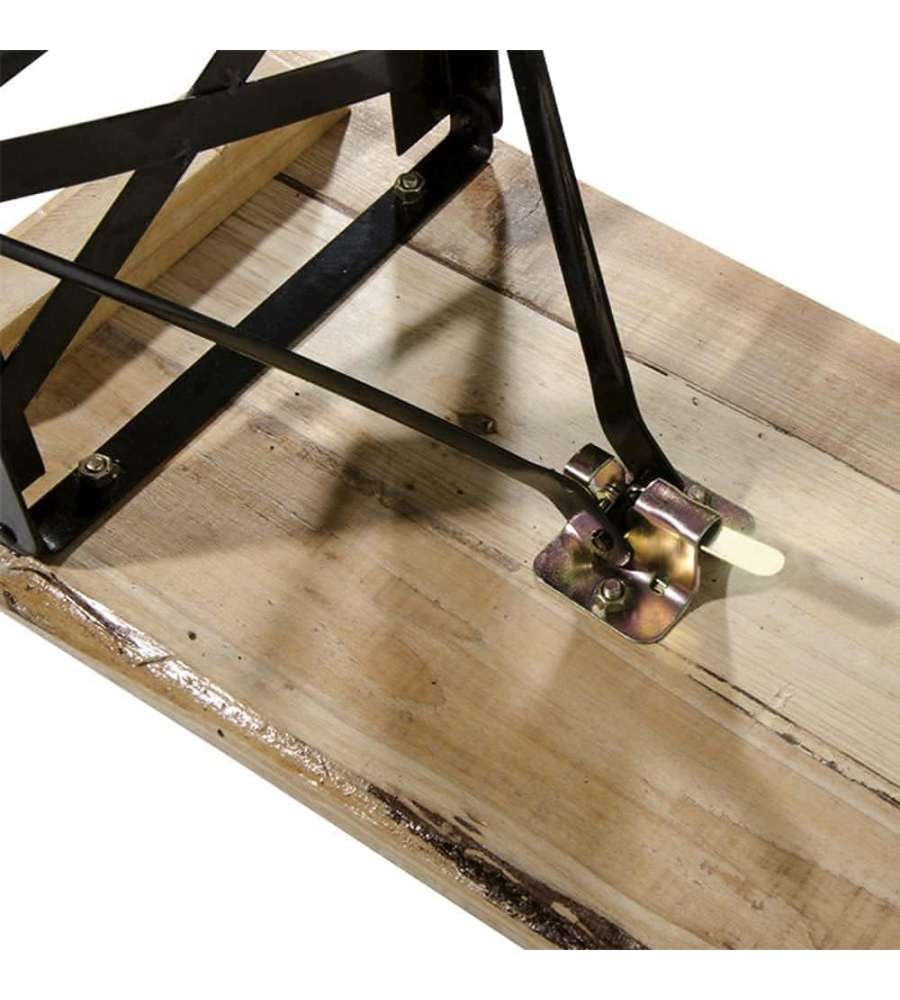 Set Birreria in Legno Richiudibile - Naturale - 120x60 cm