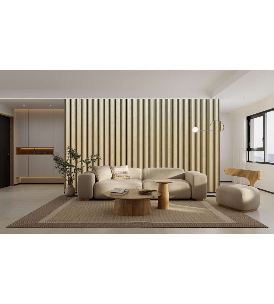 Dr.C Pannello Fonoassorbente in Rovere Naturale 2400x600 mm