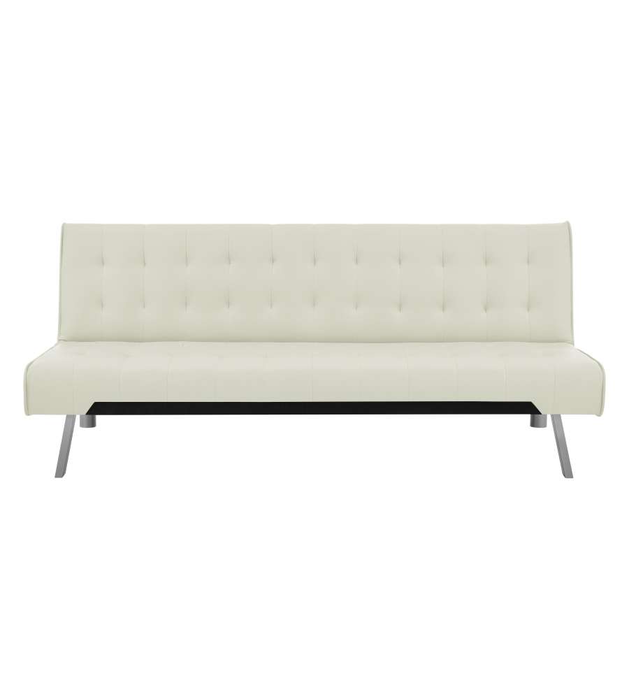 Domo Mea Divano Letto Clic Clac PVC Bianco 180x80 cm - Trasformabile