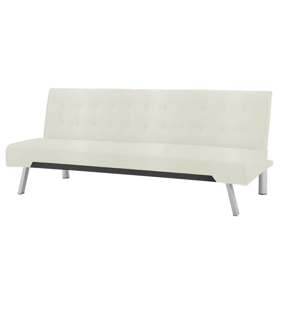Domo Mea Divano Letto Clic Clac PVC Bianco 180x80 cm - Trasformabile