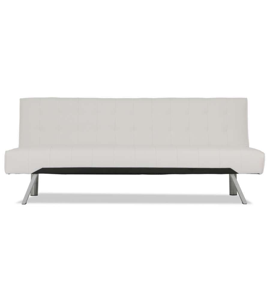 Domo Mea Divano Letto Clic Clac PVC Bianco 180x80 cm - Trasformabile