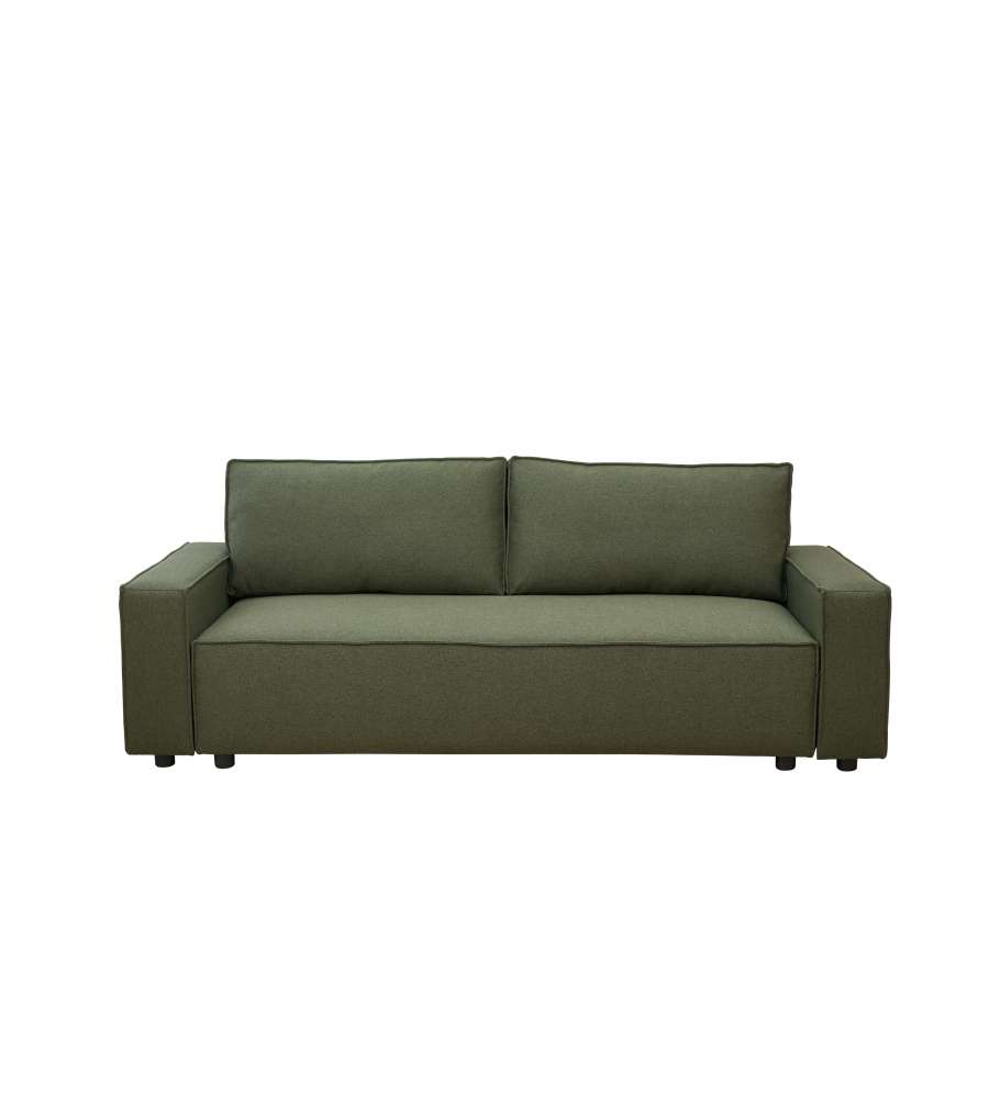 Domo Mea Divano Letto Urban Verde 220x93x82 cm - Design Moderno e Comfort
