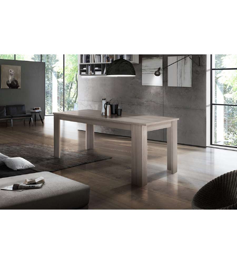Web Furniture Tavolo Allungabile Jesi 160 cm Olmo Perla Design Moderno