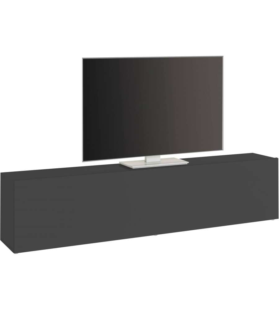 Porta Tv Moderno Maruska Antracite Opaco