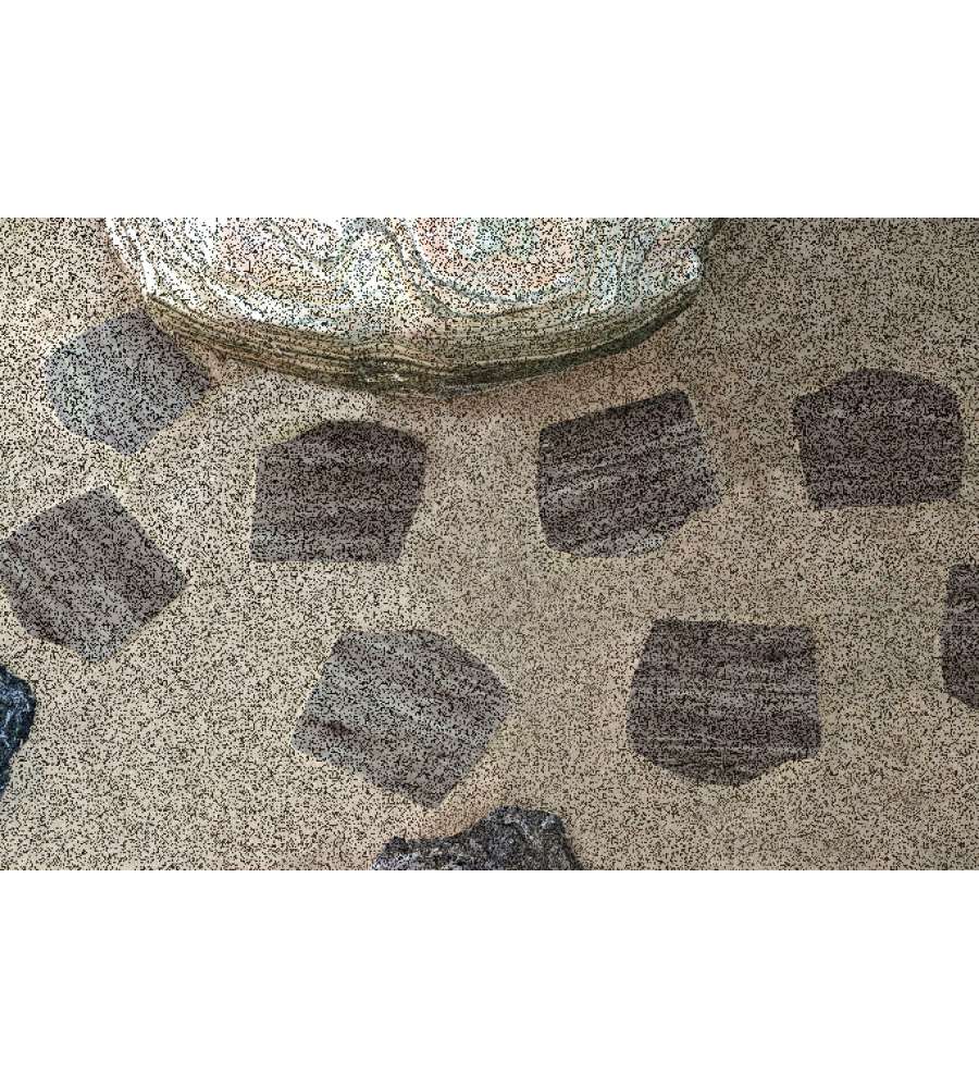 Granulati Zandobbio Passo Giapponese Holz Grigio 42x32 cm - Arelle Giardino