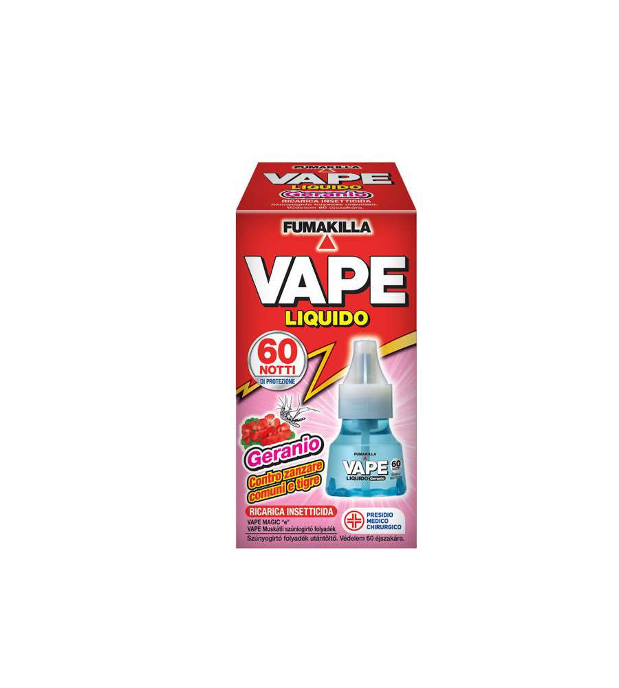 Ricarica Elettroemanatori 60 Notti Menta/Geranio Vape