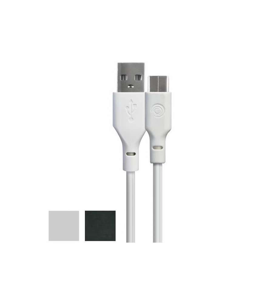 Cavo Ricarica Usb-A Type C Cm 100 Nero 3655 Tiemme