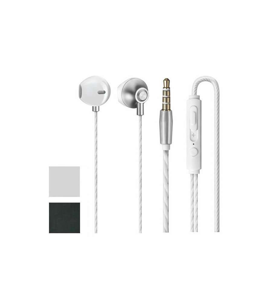 Auricolari Smartphone Filo Nero 3704 Tiemme