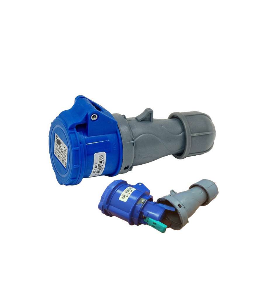 Presa Cee 2P+T Ip44 Cablaggio Rapido Rosi