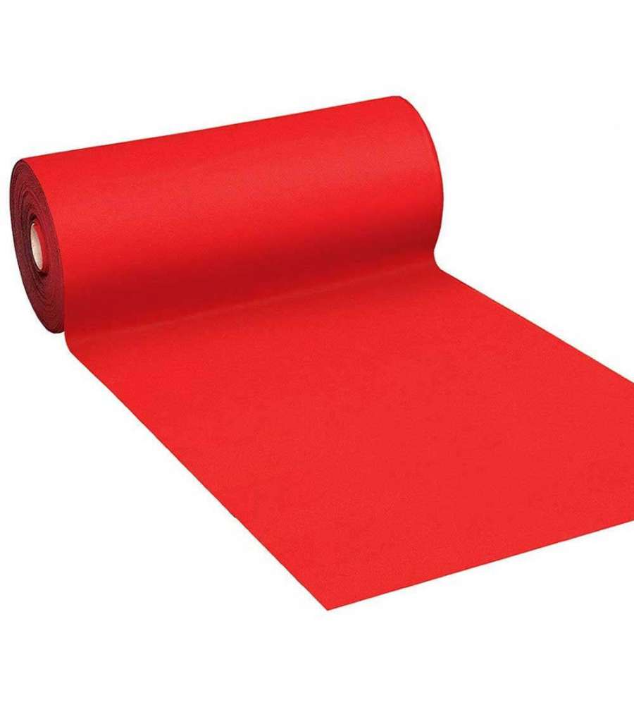 Tappeto moquette guida passatoia per interno esterno Rossa H 1 x 30 mt