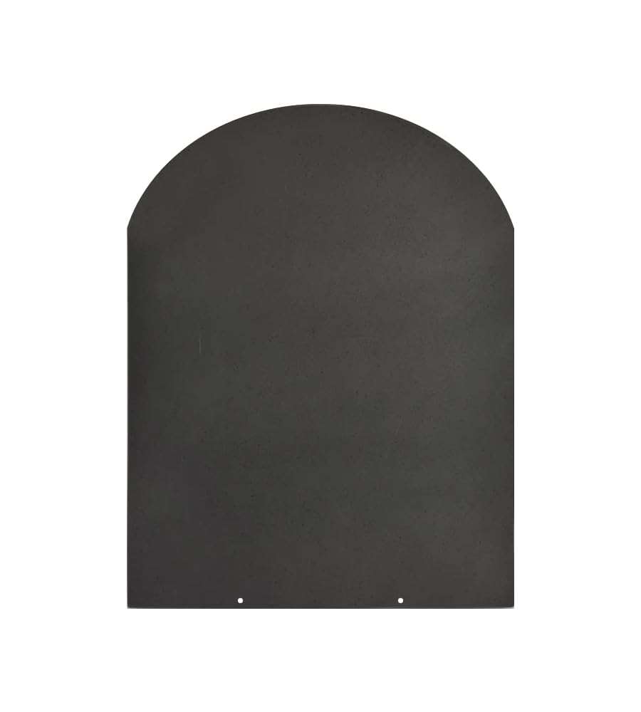 Divina Fire Pedana Salvapavimento per Stufe - Acciaio - 90x80 cm