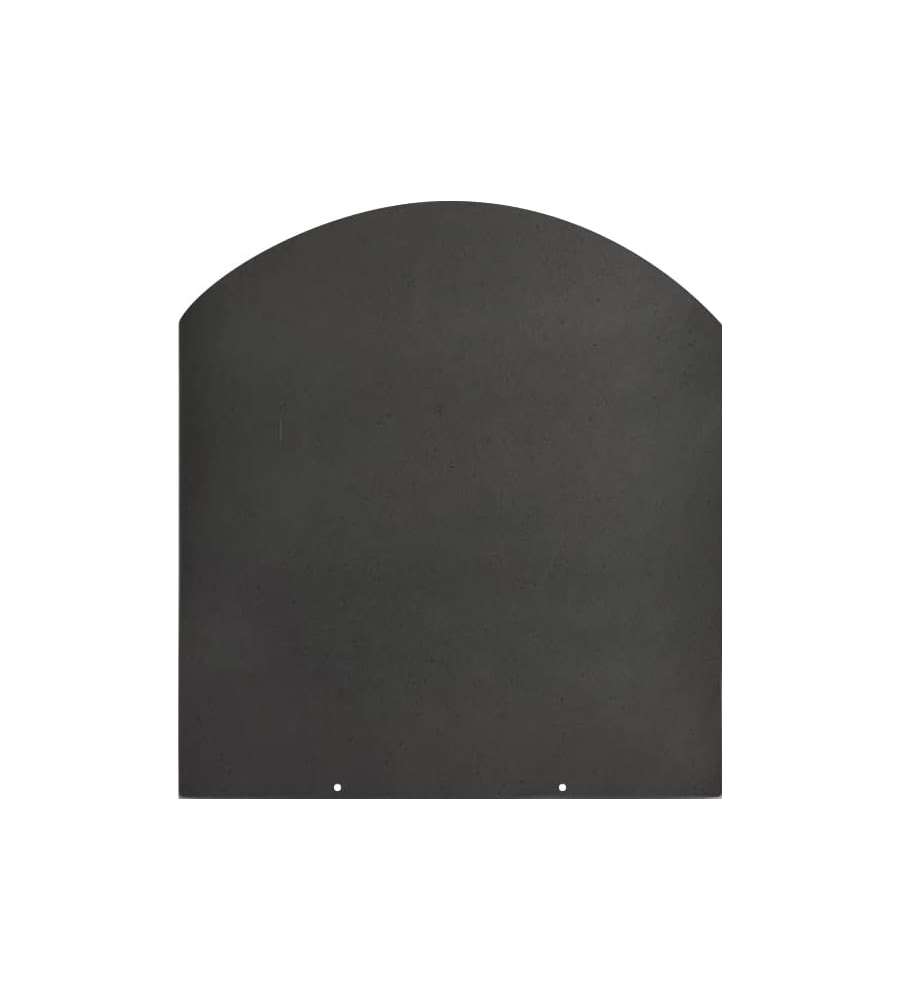 Pedana salvapavimento per stufe a legna e pellet in acciaio 100x90