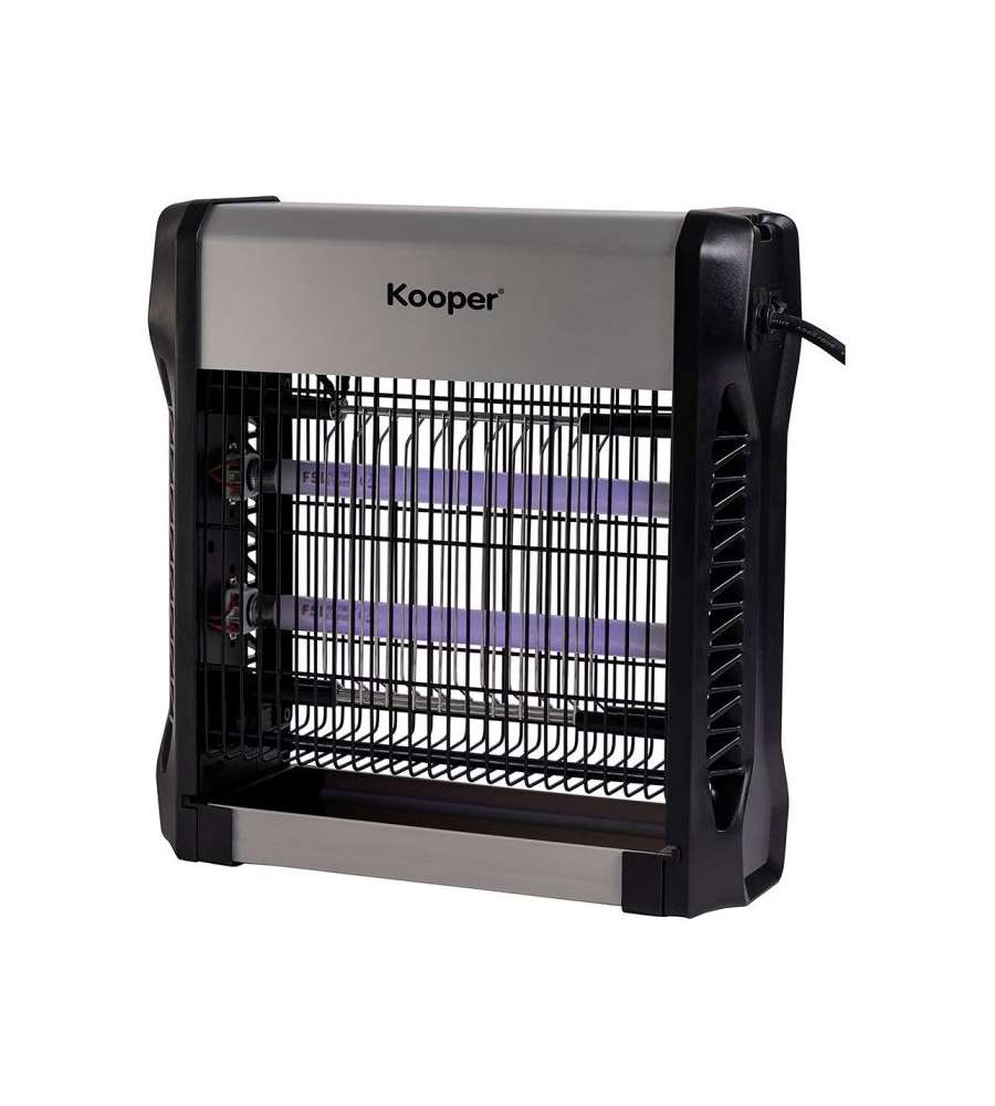 Kooper Zanzariera Elettrica - Nero - 20W - Copertura 30 mq