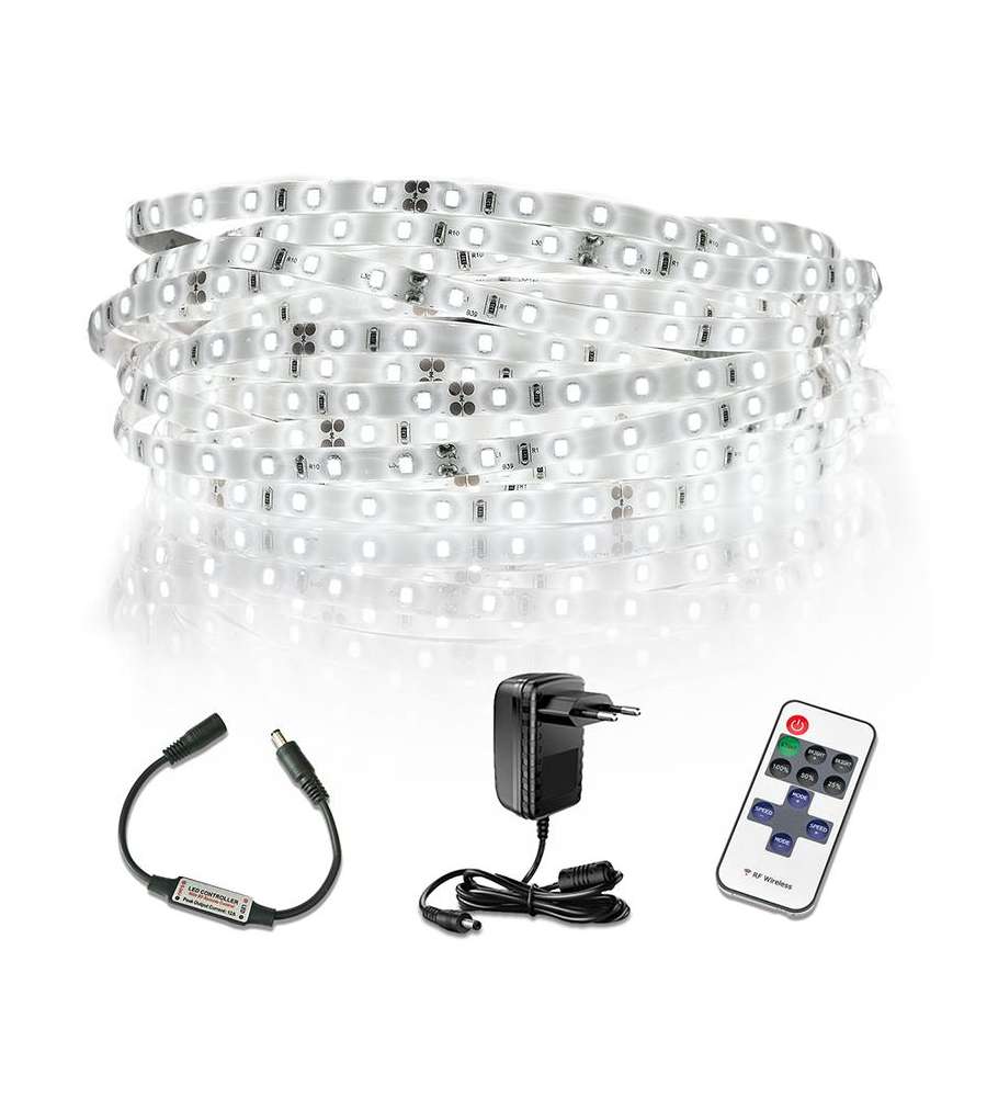 Kit striscia led 10m 24W 1920 lm 4000K