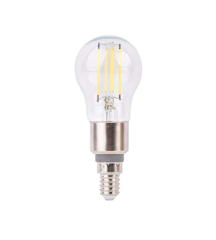 Lampadina mini sfera LED P45 FILAM SM WIFI 75W 4000K Dim