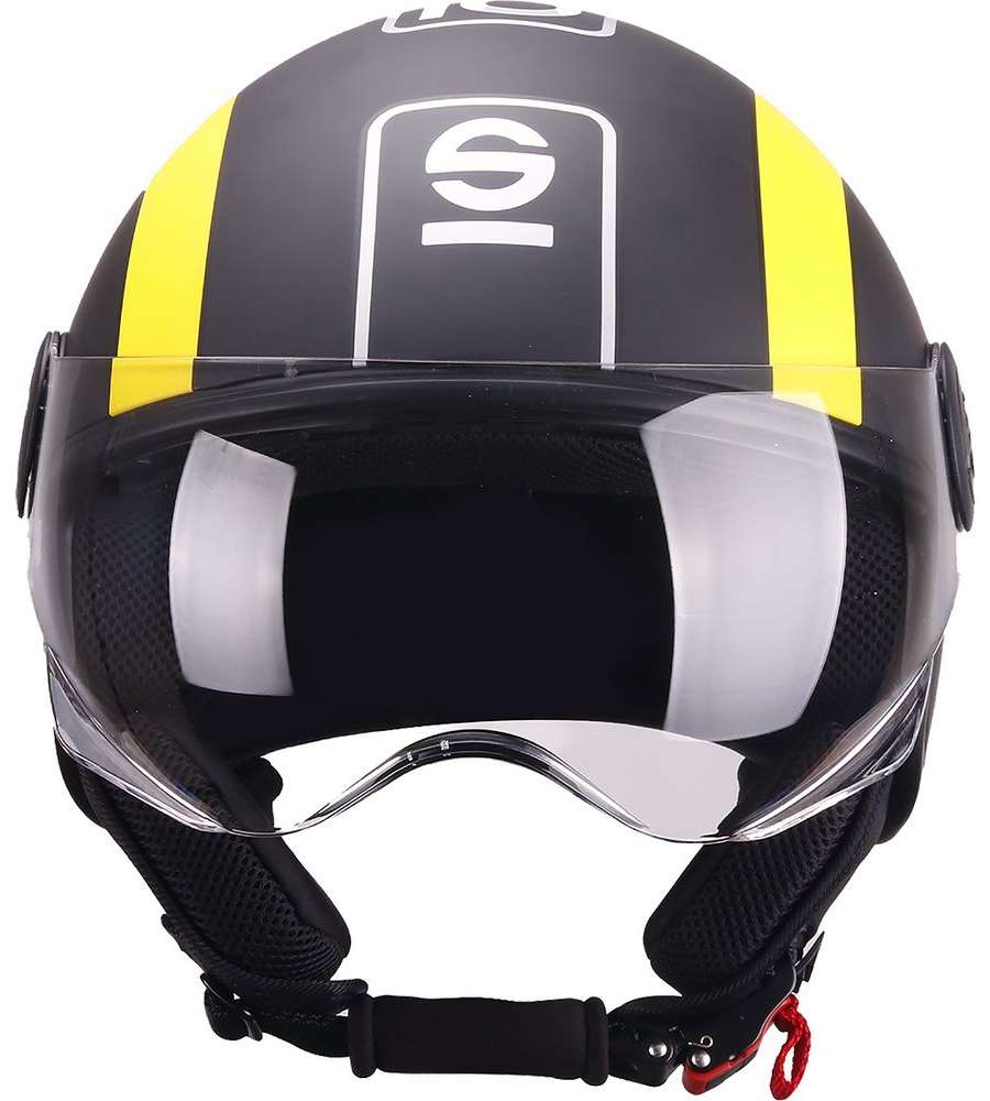 Casco Demi-Jet per moto Sparco con calotta in ABS Taglia M