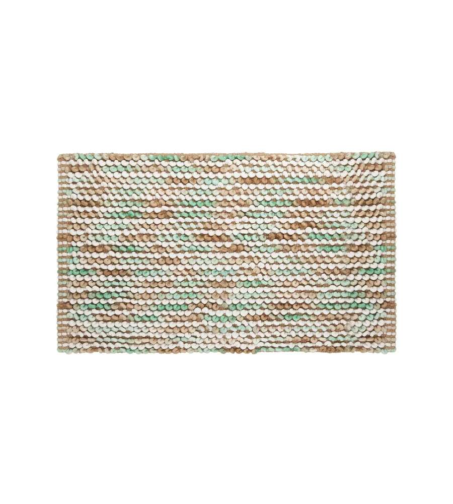 Tappeto bagno 50x80 cm in ciniglia tortora