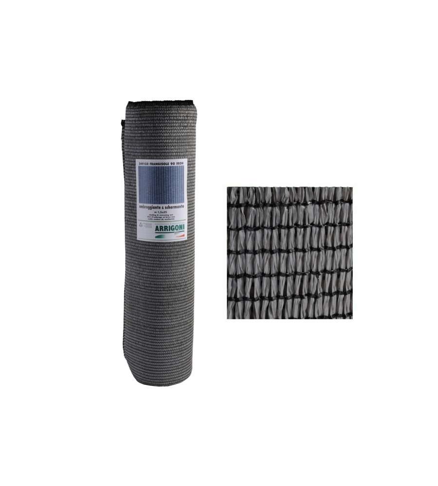 Rete Ombreggiante Hd 90% H 200 M  25 Iron Arrigoni