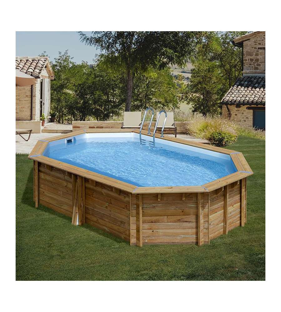 Piscina Cannelle 2 in legno