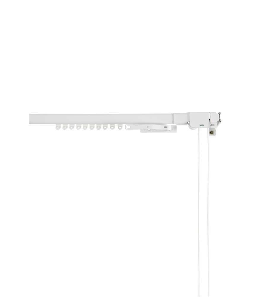 Binario rinforzato estensibile 120-210 cm Bianco
