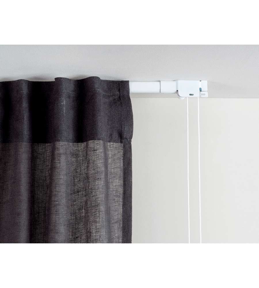 Binario rinforzato estensibile 120-210 cm Bianco