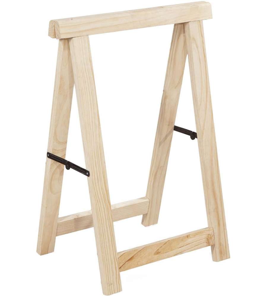 Cavalletto professionale in pino 53 x 35 x 75 cm