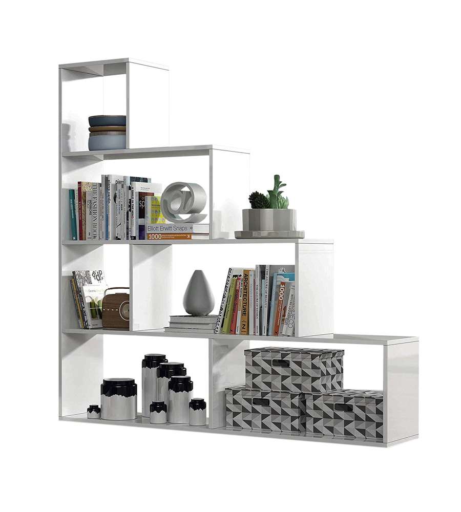 Fores Libreria scala bianca 145 x 29 x 145 cm