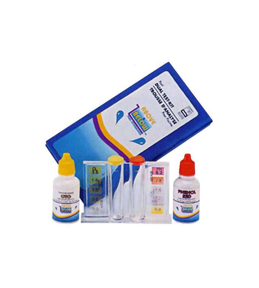 Gre Kit Test Acqua Piscina - Misura Cloro, Bromo e pH