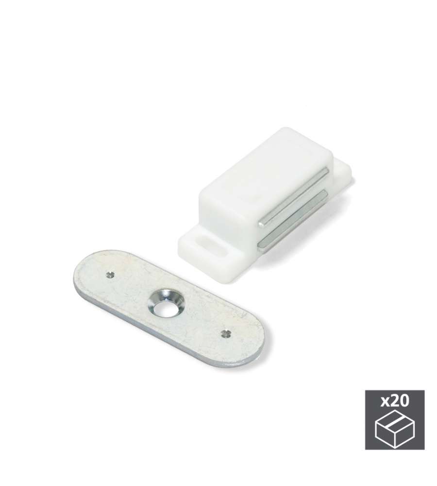 Emuca 20 Chiusure magnetiche per ante
