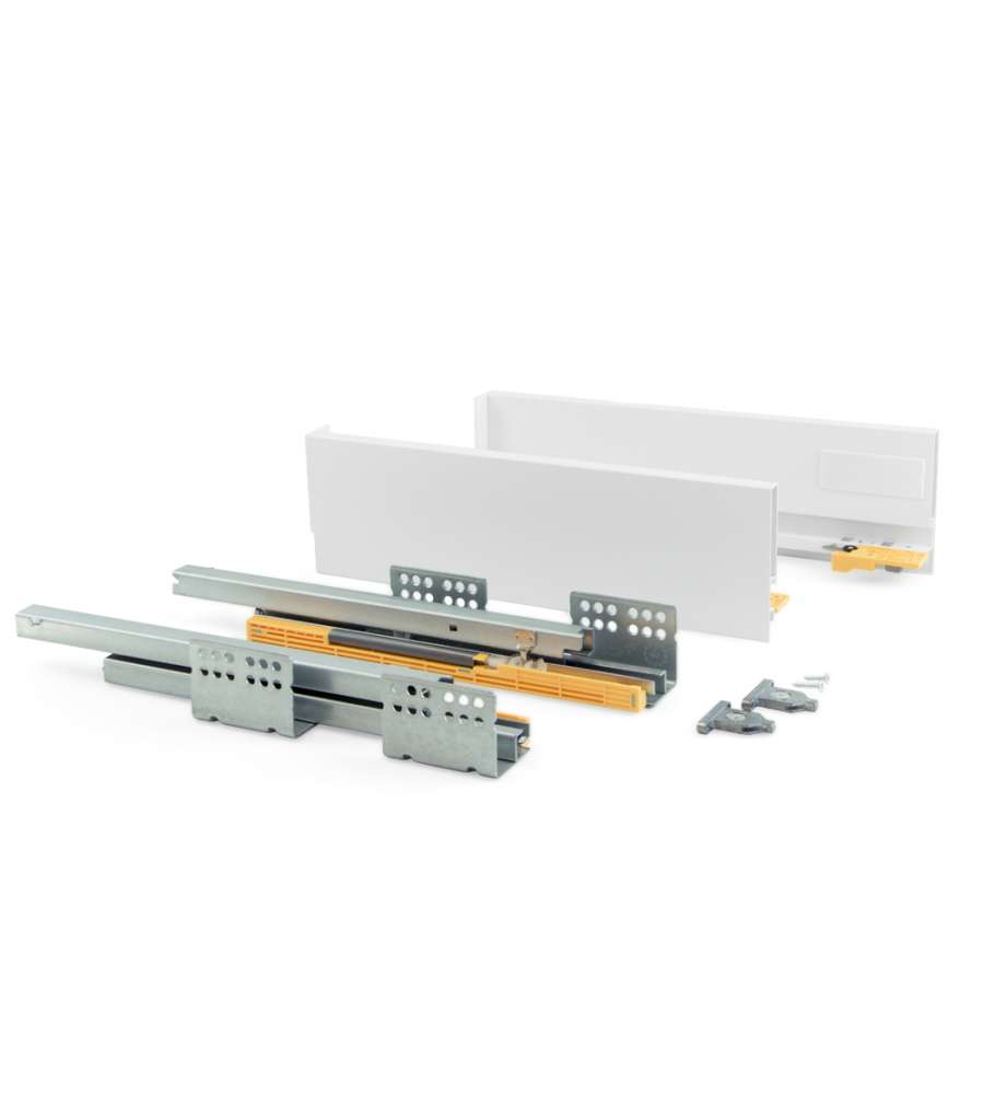 Emuca Kit Cassetto Cucina Concept - Grigio Antracite - 105mm x 350mm