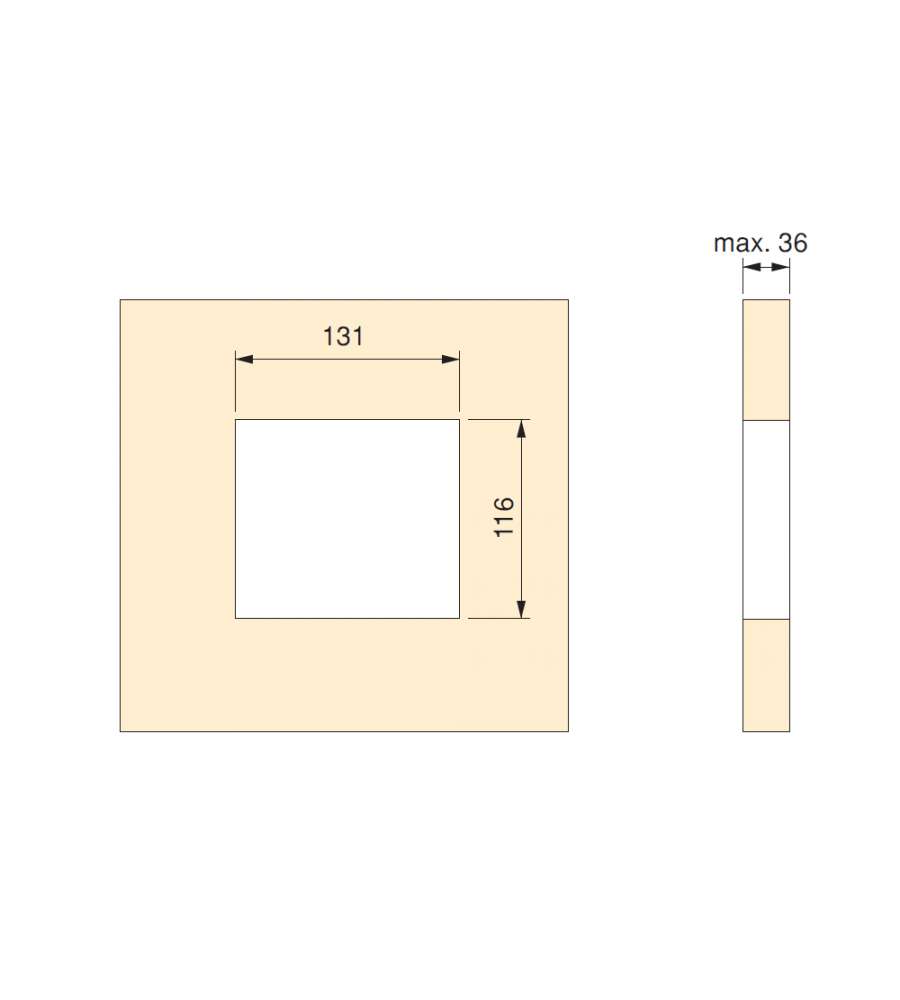 Emuca Multipresa da scrivania, 2 USB +1 HDMI + 1 prese EU, 145x130 mm, color alluminio