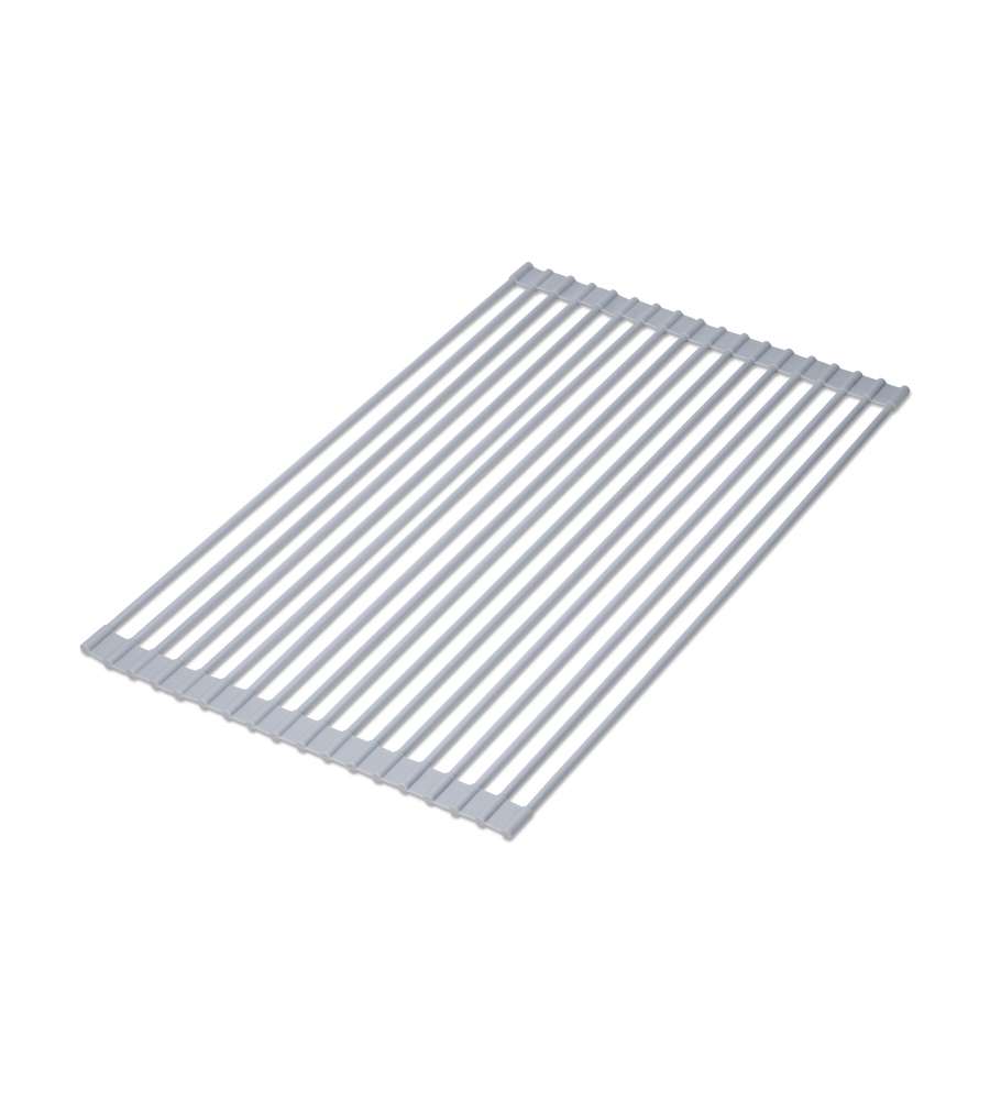 Emuca Scolapiatti In Acciaio E Silicone Flessibile
