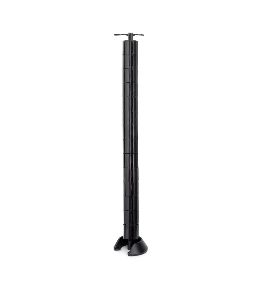 Colonna passacavi Hexa, Plastica nera, Tecnoplastica, 1 un