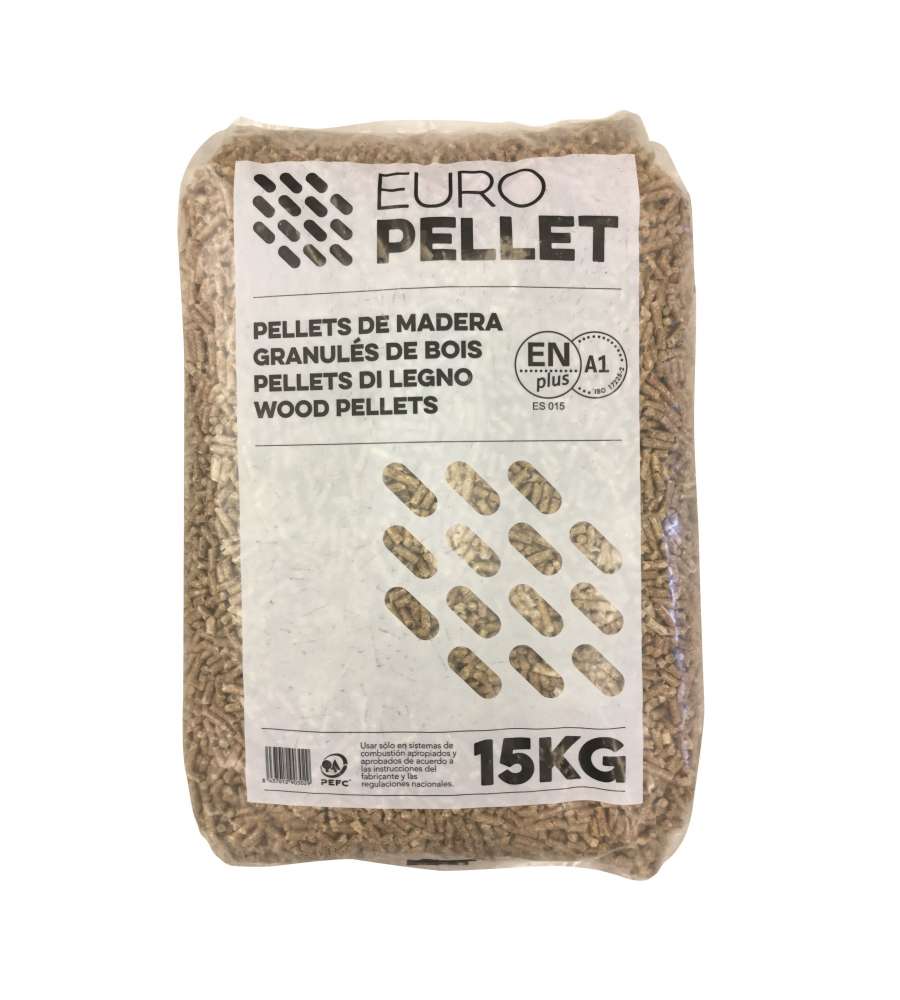 Pellet Euro Pellet 15 kg EN Plus A1