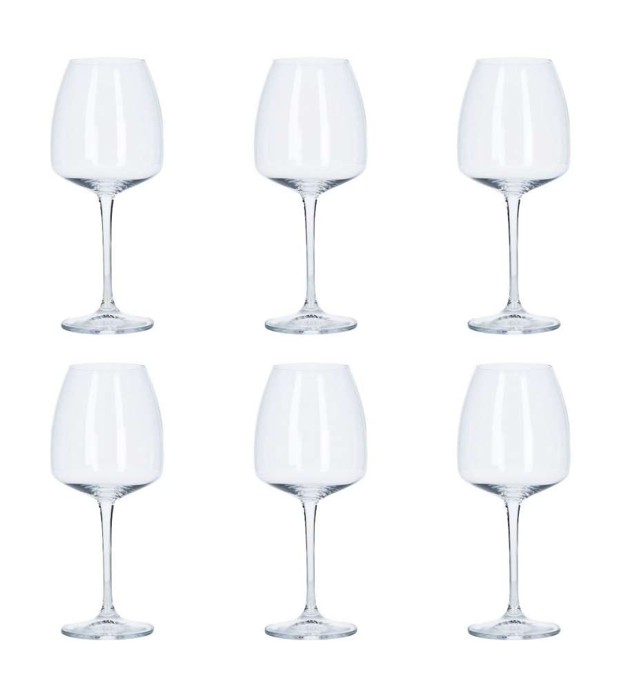 Set 6 Calici Vino rosso