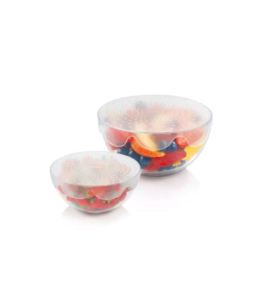 Coperchio in Silicone Pz 2 Cm 17-23 4Food Tescoma
