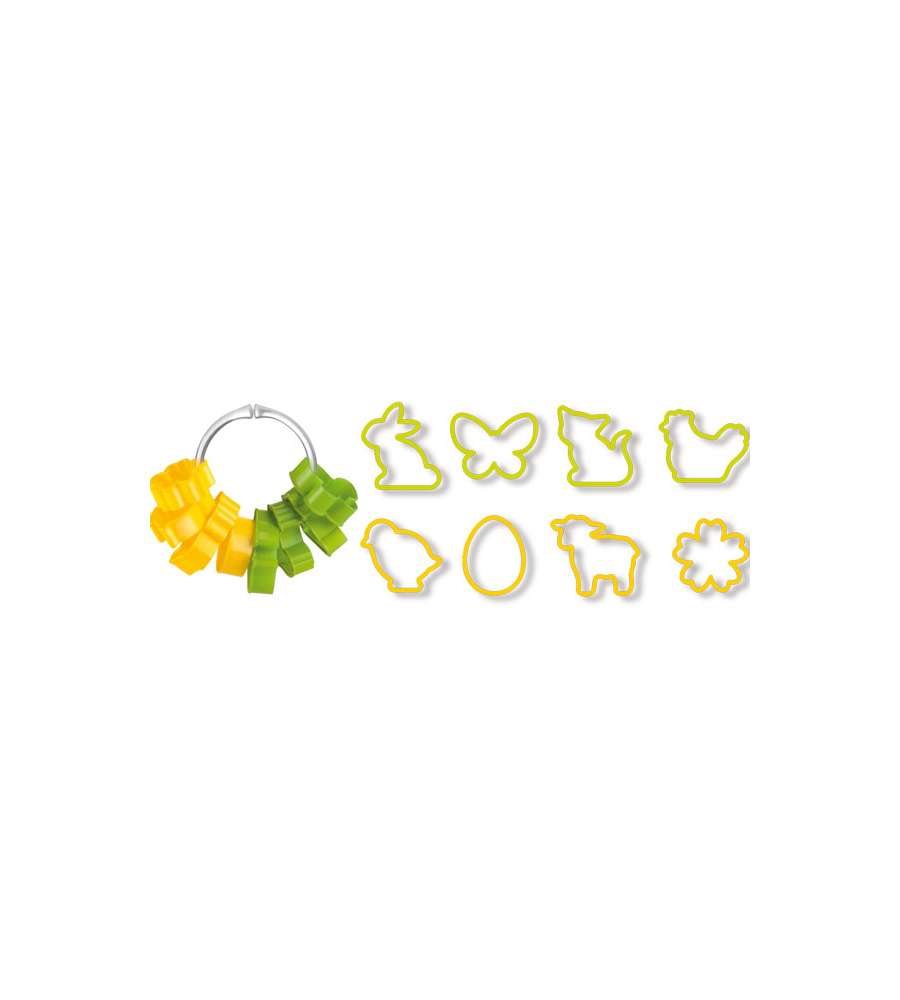 Taglia Biscotti Pasqua      Set  8 Delicia Tescoma