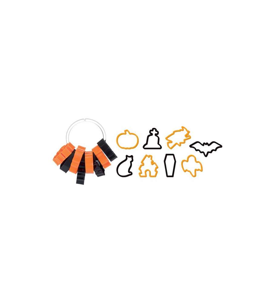 Taglia Biscotti Halloween   Set  8 Delicia Tescoma