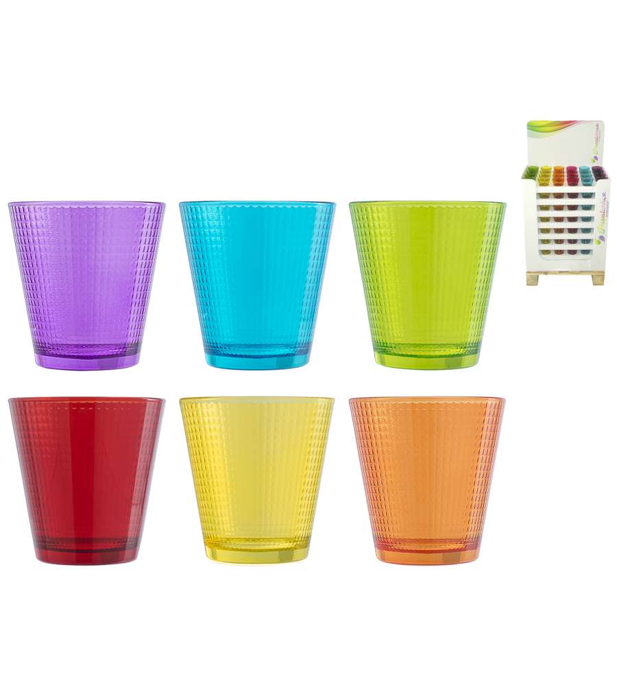 Bicchiere Generation in vetro colorato da 25 cl.