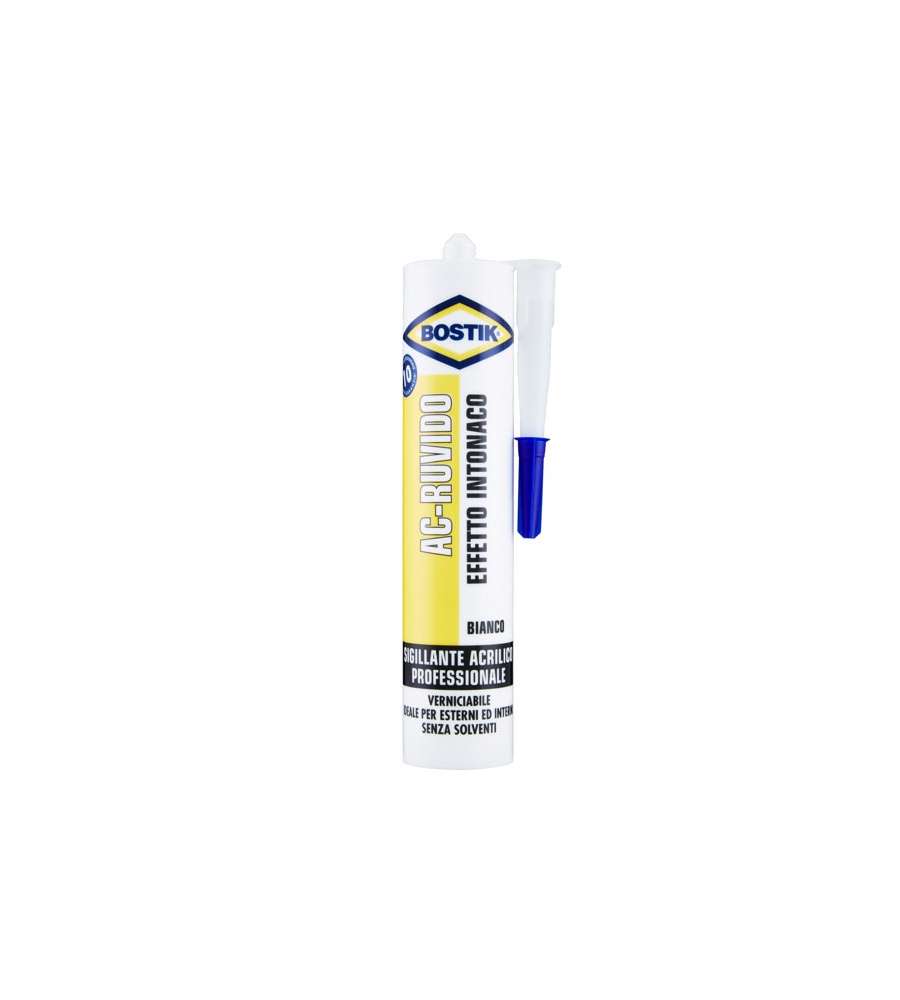 Silicone Edilizia Ruvido Bianco      Ml 300 Bostik