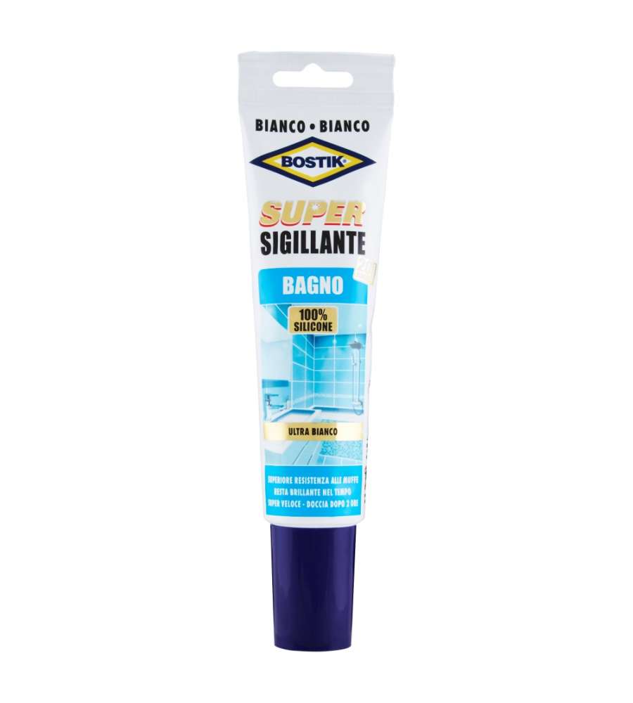 Super Sigillante Bagno bianco tubo 150 ml
