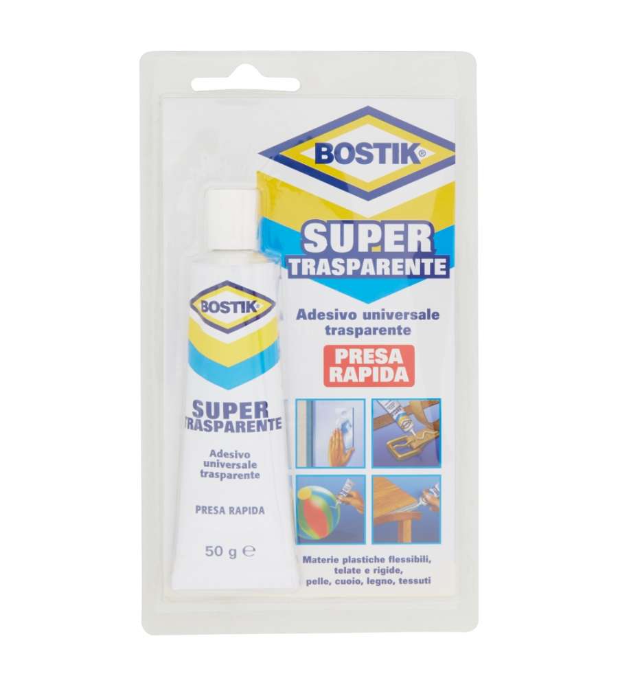 Bostik Supertrasparente blister 50 gr