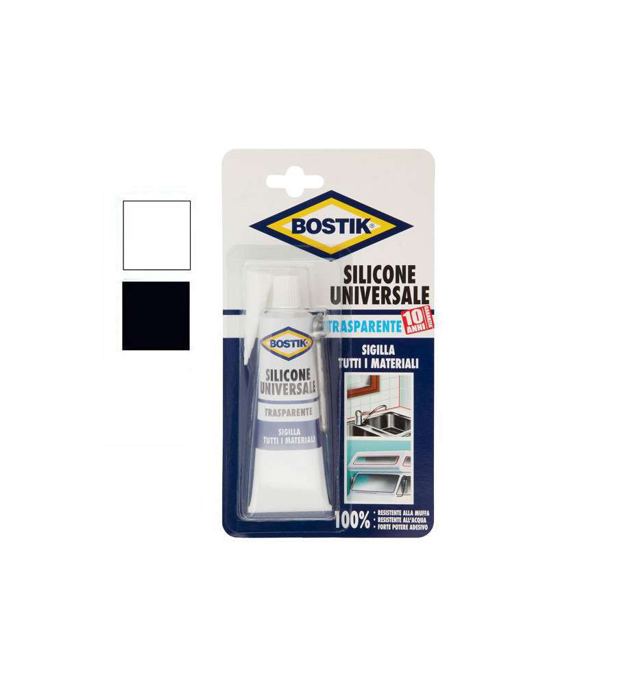 Bostik Sigillante Siliconico - Trasparente - 60 ml