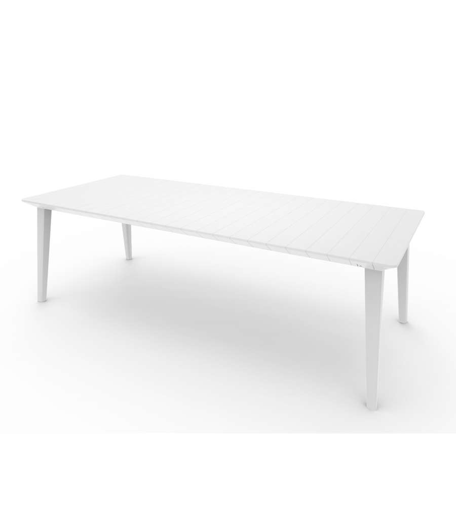 Keter Tavolo da Giardino Lima - Bianco - 157-235 x 98 x 74 cm