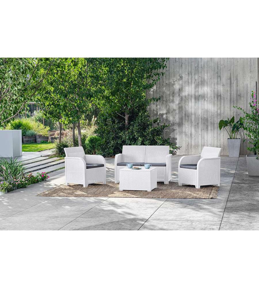 Keter Salottino da Giardino Rosalie - Trama Rattan