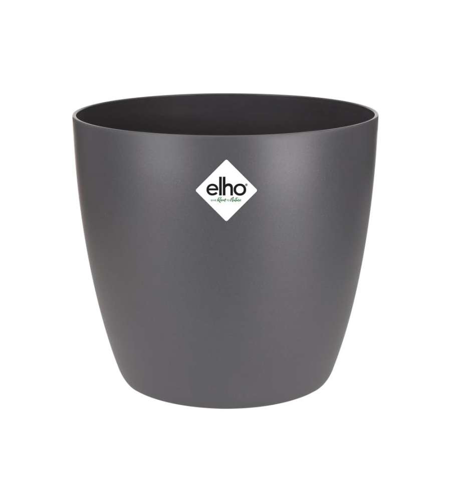 Elho Vaso Brussels Round - Antracite - 30cm
