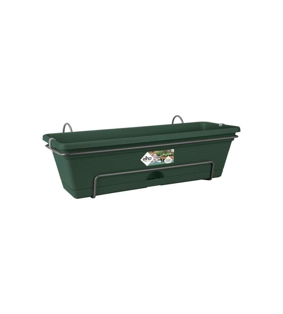 Elho Fioriera Balconiera Green Basics Verde 50cm - Plastica Riciclata