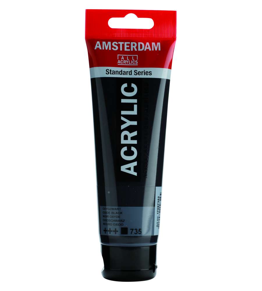 Amsterdam Acrylic 120 ml Nero Ossido